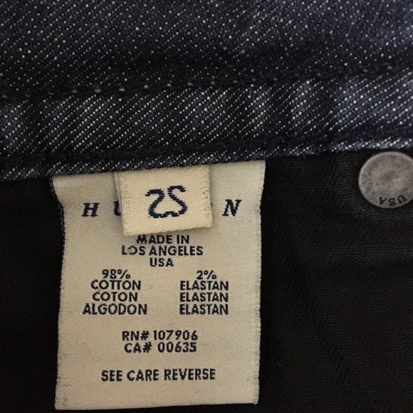 Hudson Jeans Womens 2S Straight Leg Blue Made in USA. - Picture 7 of 8